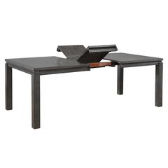 Shades of Gray 82" Rectangular Extendable Dining Table
