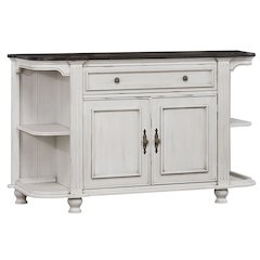 French Chic Sideboard with Storage Cabinet and Drawer