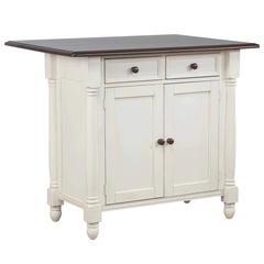 Andrews Antique White Kitchen Island