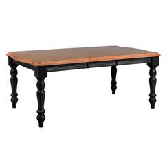 Black Cherry Selections 56-72" Rectangular Extendable Dining Table