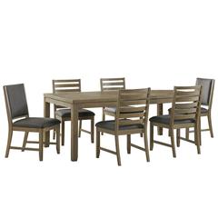 Saunders 7PC Extendable Dining Table Set