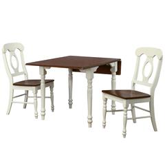 Andrews 3 Piece 34-48" Rectangular Dining Set