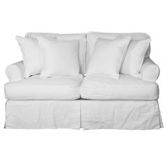 Horizon T-Cushion Slipcovered Loveseat