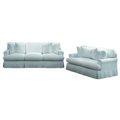 Horizon 2 Piece Slipcovered Living Room Set