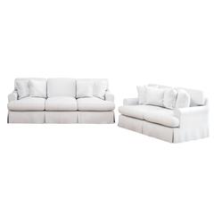 Horizon 2 Piece Slipcovered Living Room Set