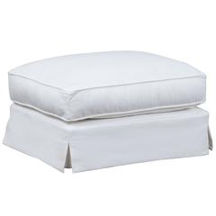 Ariana Slipcovered Ottoman