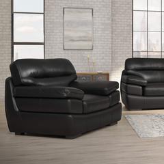 Jayson 49" Wide Top Grain Leather Armchair
