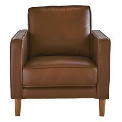 Prelude 32" Wide Top Grain Leather Armchair