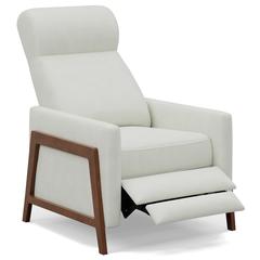 Edge Pushback Leather Recliner