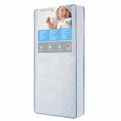 Dream On Me Twinkle Stars Crib and Toddler 117 Coil Mattress