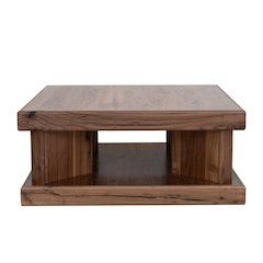 Rustic Modern Sequoia Coffee Table, Walnut