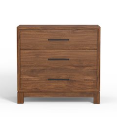 Modern Contemporary Nova Small Chest, Honey Maple
