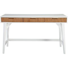 Contemporary Larsen Large Desk, White