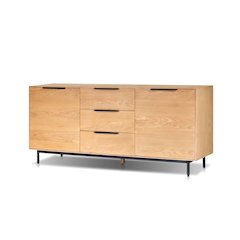 Modern Akira Sideboard, Light Oak
