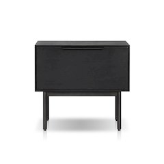 Modern Akira Nightstand, Black