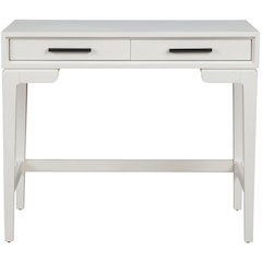Modern Contemporary Nova Mini Desk, Chalk White