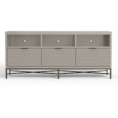 Contemporary Milo TV Console (Cement Gray)