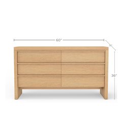 Contemporary Flo Dresser, Natural