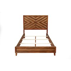 Modern Trinidad Standard King Bed, Brown