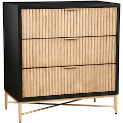 Contemporary Larsen Small Chest (Black)