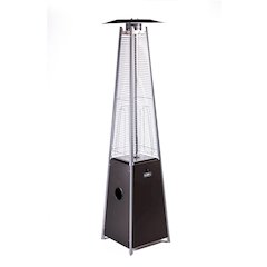 Apex Flame Outdoor Flame Heater, Mocha