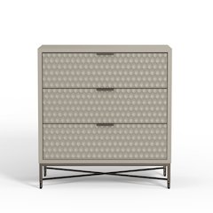 Contemporary Milo Small Chest (Cement Gray)