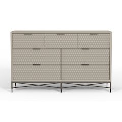 Contemporary Milo Dresser (Cement Gray)
