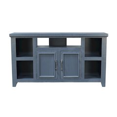 Bowen 60" TV Console, Slate Blue