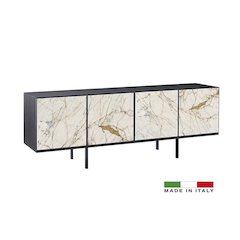 Ombre Sideboard Golden White