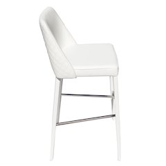 Polly Barstool White