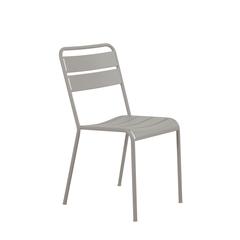 Chair stackable Mud Grey