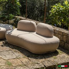 Luna Curved Outdoor Chaise,
