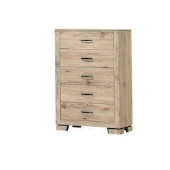 Light Oak 5-Drawers Chest