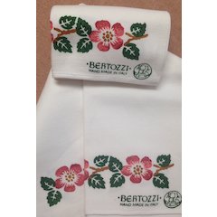Peach Floral Kitchen Towel