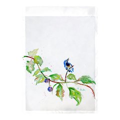 Bird & Blackberries Flag 12.5x18