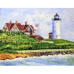 Brant Point Lighthouse, MA Place Mat Set of 4
