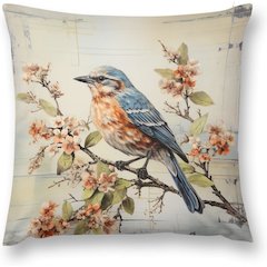 Spoonbill Group Extra Large Zippered Pillow Cover Only (No Insert) 20x24