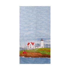 Nubble Lighthouse Beach Towel
