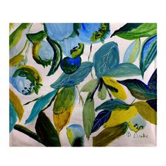 Betsy's Blueberries Throw