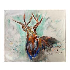 Buck in Fall Throw