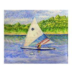 Sunfish Sailing Throw