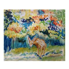 Fall Fawn Throw