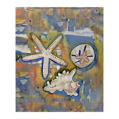 Beach Treasures Fleece Blanket