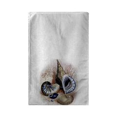 Antique Sea Shells Beach Towel