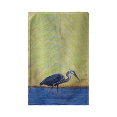 Blue Heron Beach Towel