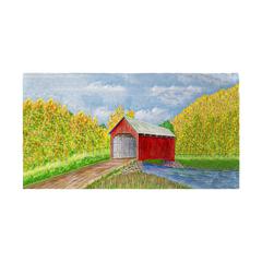 Dick's Covered Bridge Beach Towel