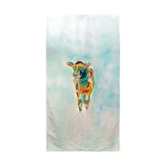 Betsy's Cow Beach Towel