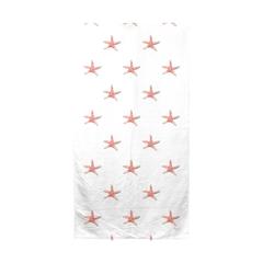 Coral Starfish Beach Towel
