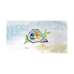 Colorful Oyster Beach Towel