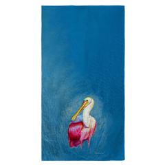 Spoonbill Portrait Beach Towel